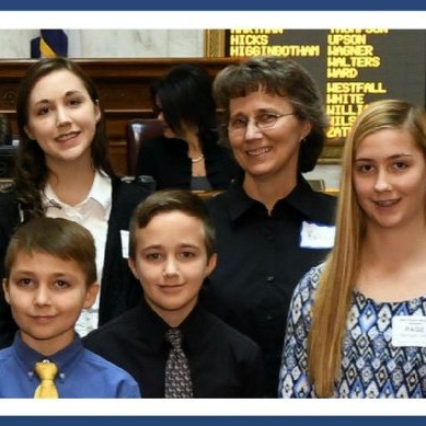 Our First Home School Day at the Capitol