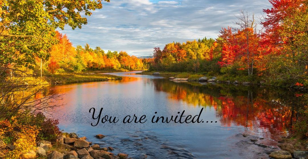 Fall Invitations for Early October